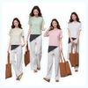 MJ STYLE Women's Pure Cotton Star Heart T-Shirt