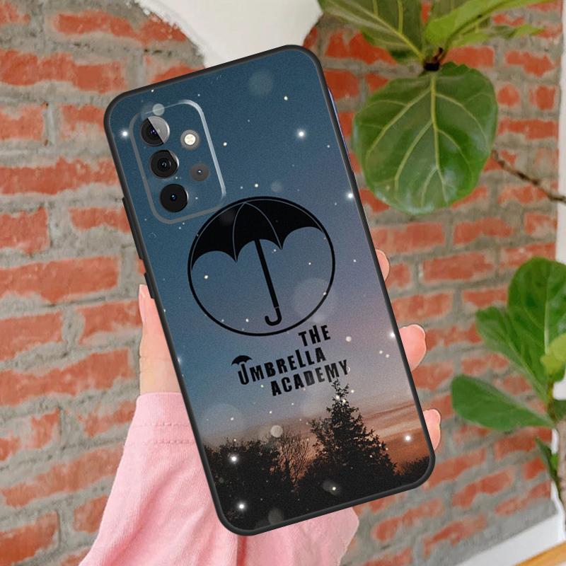 Umbrella Academy Logo Phone Case For Samsung Galaxy A15 A25 A55 A54 A34 A14 A35 A52 A32 A12 A51 A71 A13 A33 A53