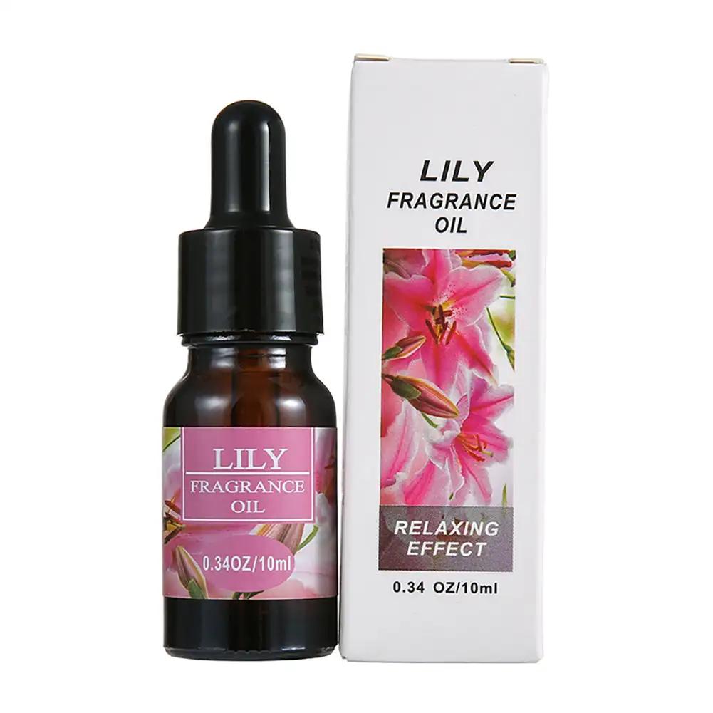 10ml Car Natural Plant Essential Oil for Car Air Freshener Diffuser Humidifier Refill Perfume Flavoring for Car Auto Accessories