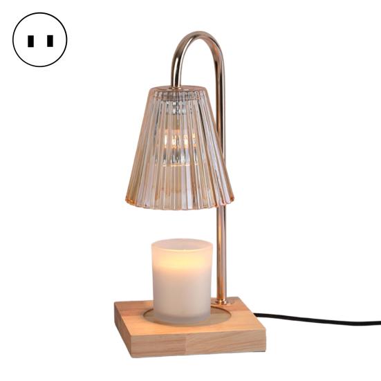 Candle Warmer Lamp with Timer & Dimmer Wax Melting Lantern for Home Decor Aromatherapy Gift for Women Modern Candle Lantern for Living Room & Bedroom B US Plug