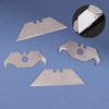 30Pcs Trapezoidal Blade Multi Functional Stainless Steel Blade Replacement Diy Art Craft Cutter Tool Blade Hand Tools