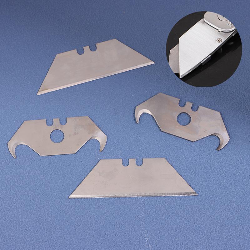 30 Stück Trapezklinge Multifunktionale Edelstahlklinge Ersatz DIY Kunsthandwerk Cutter Werkzeug Klinge Handwerkzeuge