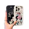 Mickey & Minnie iPhone 16/17 Pro Max Case - Compatible with iPhone 13/14/15 - Stylish Japan/Korea/US/Europe Design