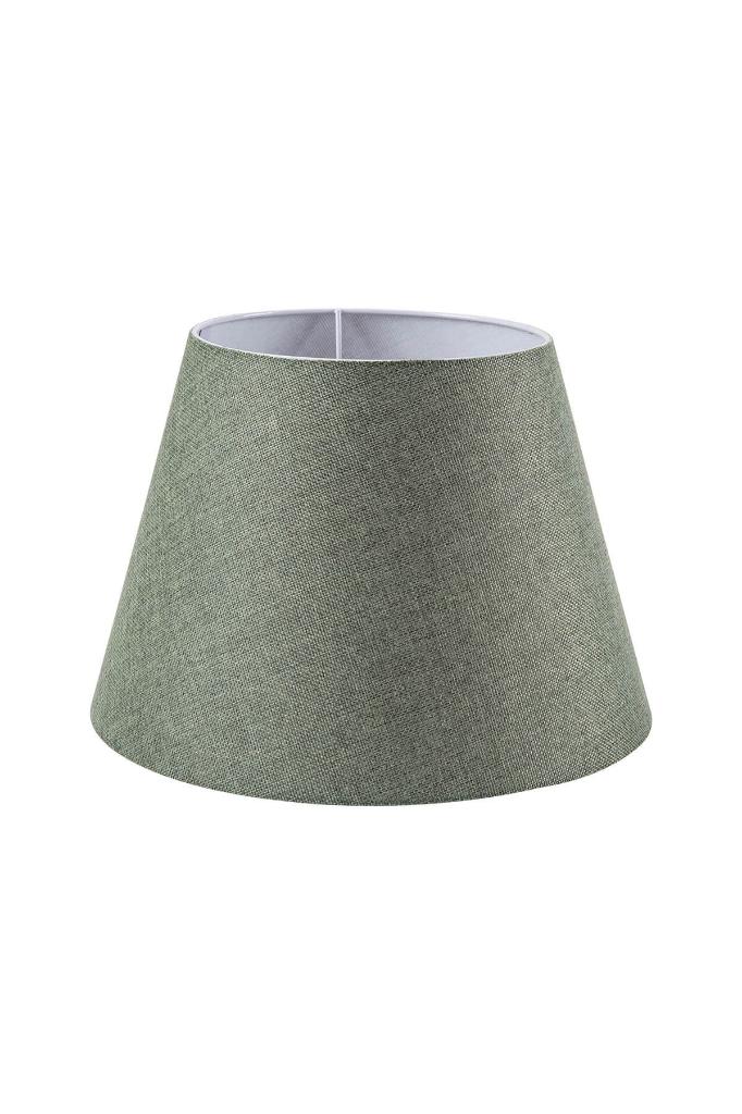 

Зеленая ткань изголовья для штатива и абажура на одной ножке