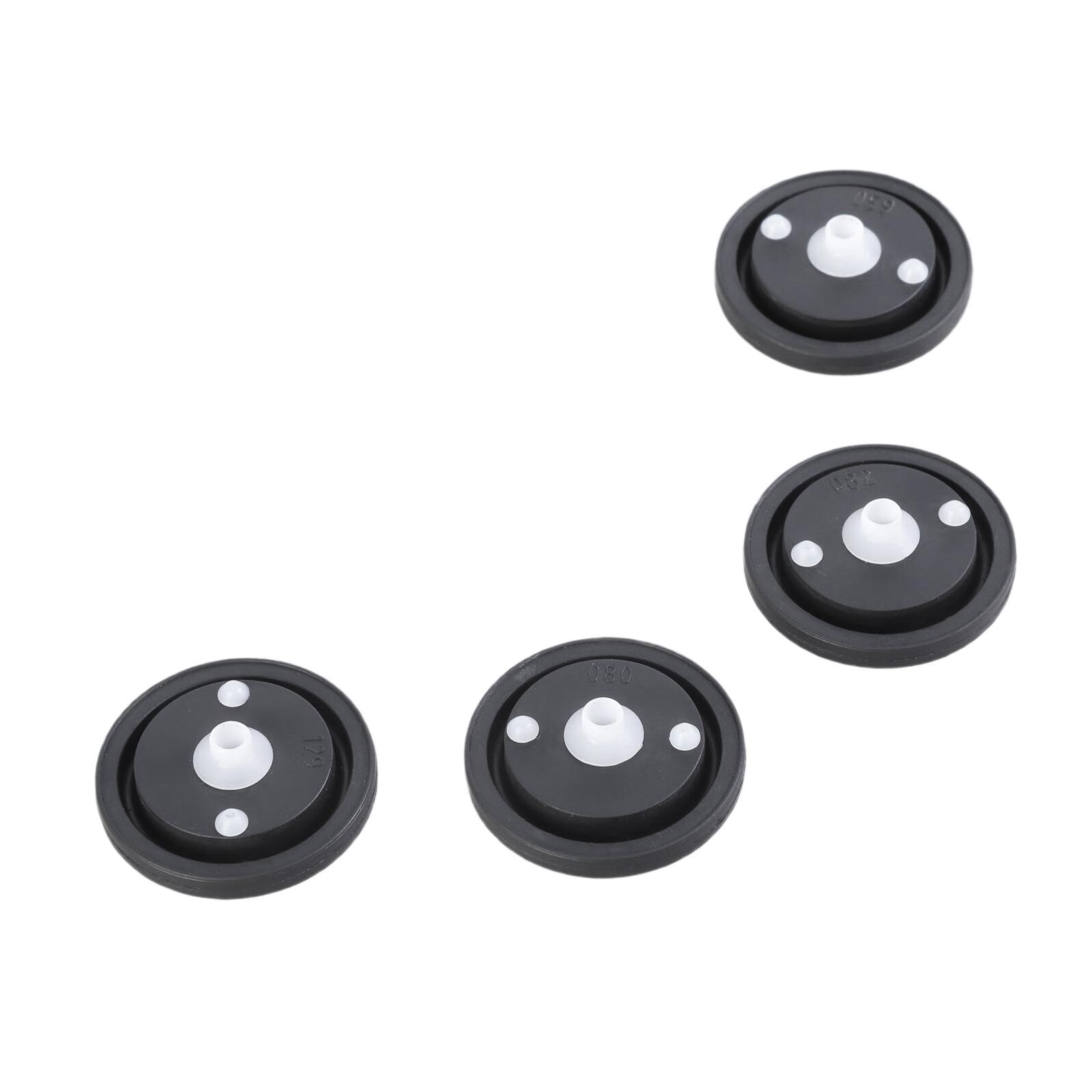 

Упаковка из 4 сенсорных клапанов смыва, мембранные прокладки для предотвращения утечек и длительного использования в общественных туалетах