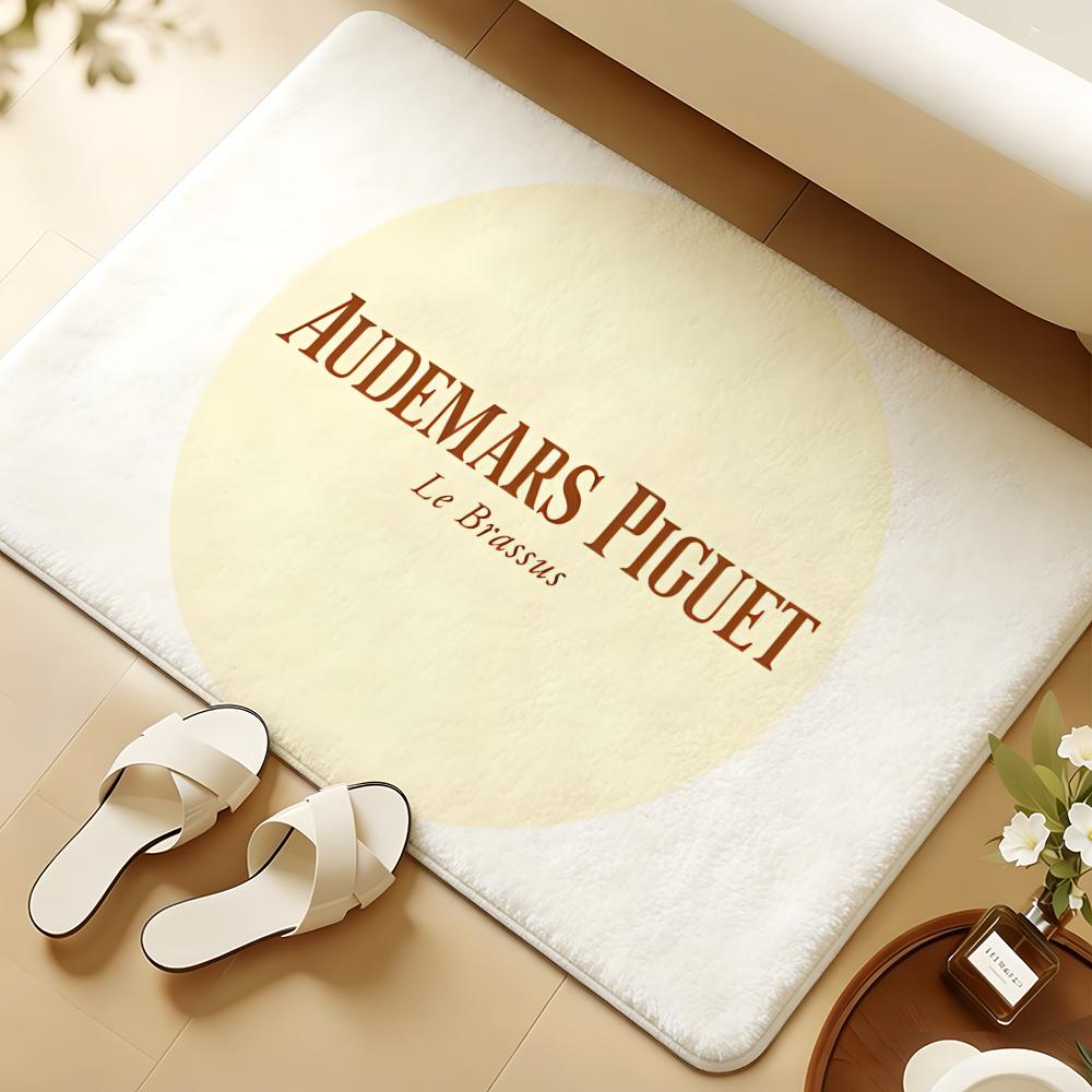 A-audemars P-piguet BRAND Floor Mat Soft Flannel Rug Non-Slip Absorbent Mat For Bathroom Bedroom Home Decor