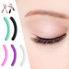 30Pcs/Box Eyelash Curler Pad High Elastic Soft Curved Design Fitted Eye Shape Eyelash Silicone Refill Pad with Storage Box Women Supply