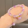 Cartoon Cute Sanrio  Bracelet Girls Kawaii Bracelet Creative Hello Kitty Beaded Bracelet Girl Gifts
