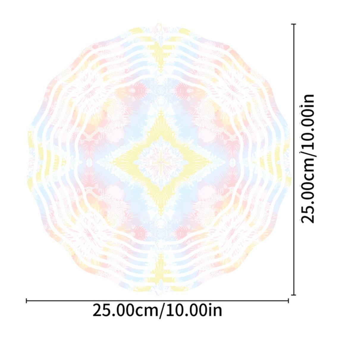 

Металлический ветряной спиннер Элегантный дизайн мандалы для декора сада и патио Не требует электричества Настенное уличное украшение Круглогодичное украшение Идеальный 01A