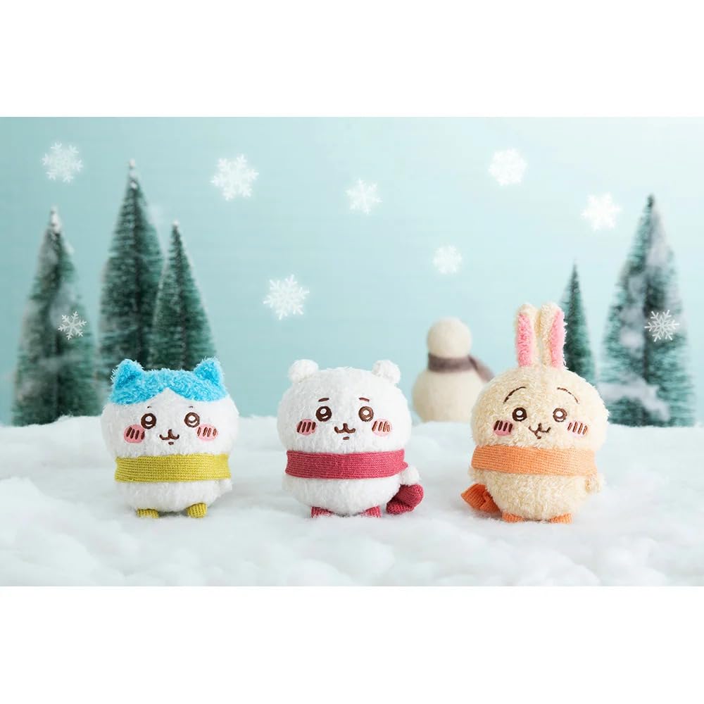 Chiikawa Cozy Outfit Mascot Plush Toy (Bicolor)