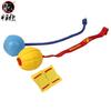 Hanlang Dog Training Rubber Chew Ball with Rope