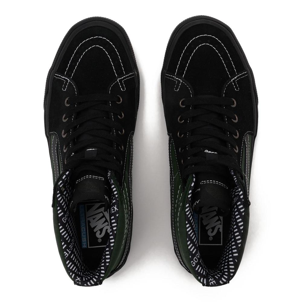 Vans Skate High Gore Tex Outdoor Bk Gre Vn000dcbyj7 Outdoor Bk Gre