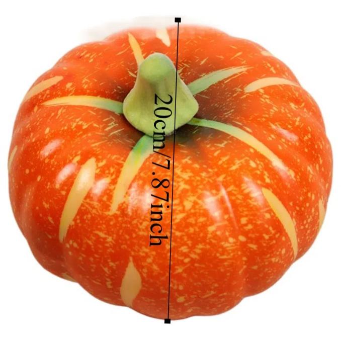 Lightweight Simulation Mini Foam Pumpkin Fake Pumpkin Artificial Pumpkin  Halloween Party
