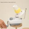 Hand Cranked Yarn Winder ABS Metal Yarn Winding Machine with Anti Slip Base for Knitting Enthusiasts Sewing Project