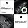 Moonlinks Inner Door Power Window Switch Button Cover Trim Sticker Replacement for Mercedes Benz
