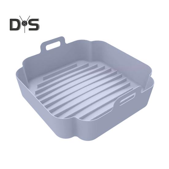 

Многоразовый противень для выпечки, термостойкий, удобный, безопасный в духовке, корзина для фритюрниц серый