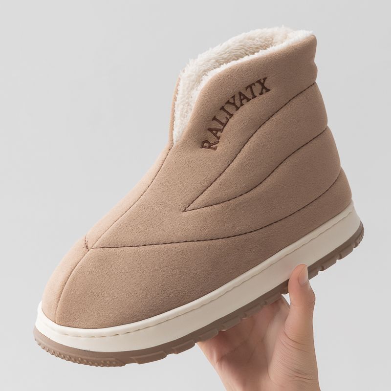 Order A Size Up Winter Women's Shoes Thickened Warm Non-slip Lightweight Thick Bottom Height Increasing Warm Shoes