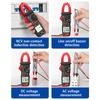 Car Electronics Tester Multimeter Ammeter Voltage Tester Digital Clamp Meter DC/AC Current Amp Hz Capacitance NCV Ohm Test Tools