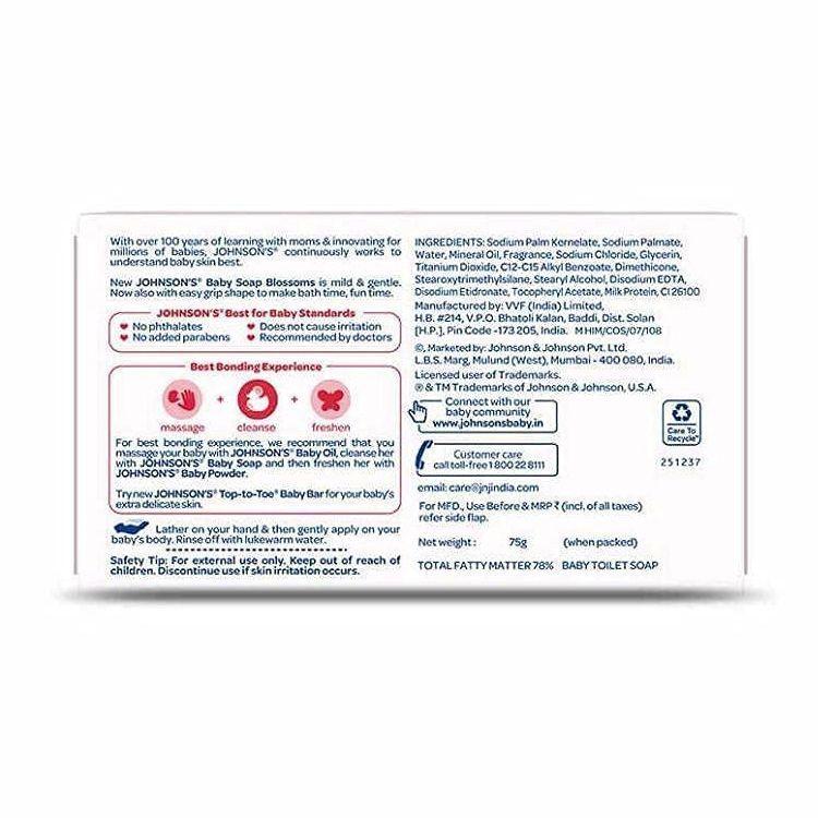 Babybloemzeep (75 gr), Babyzeepbloesems, Johnson's baby