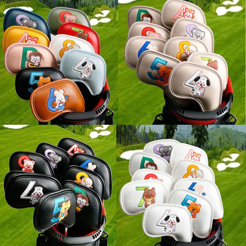 Landa PU Golf-Eisen-Schlägerhaube mit Cartoon-Stickerei
