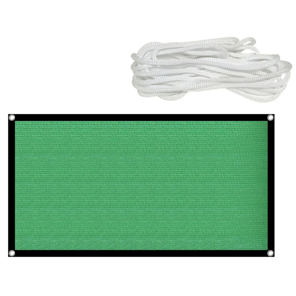 Sunshade Net Rectangle HDPE Shade Trap with Grommets Shade Canopy Mesh for Patio Lawn Garden Pergola Plants Greenhouse Sun Shade