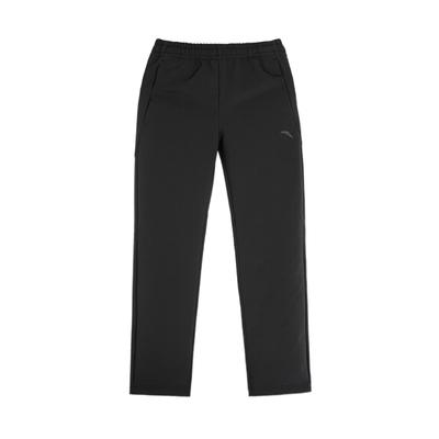 All-Weather Series Solid Color Mid-Rise Comfortable Breathable Versatile Straight-Leg Casual Pants Men Bottoms Basic-Black 152517501DS-3
