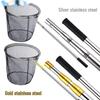 Stainless Steel Retractable Landing Net Pole Fishing Gear Set