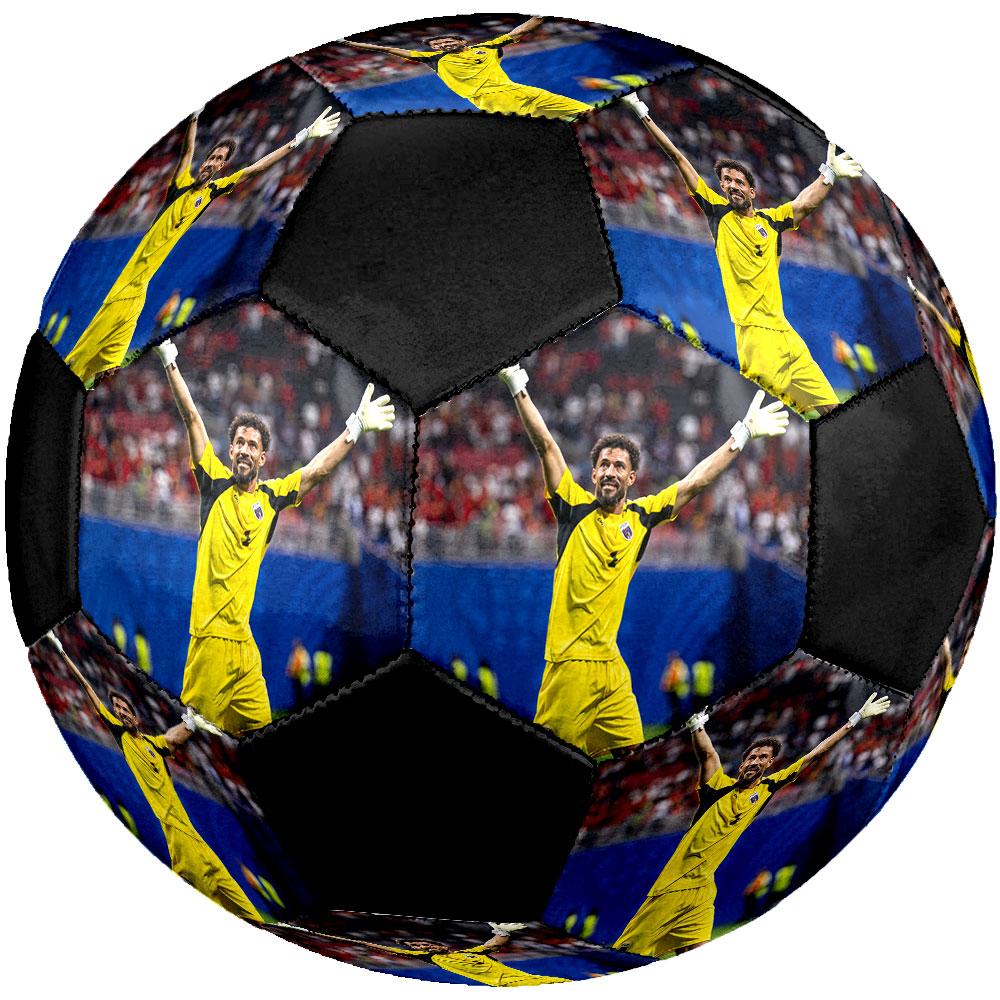 vozinha cabo verde Size 5 Soccer Ball, Machine-Stitched PVC, Durable & High Bounce, All Ages Fit, fan merchandise, matches & outdoor use.
