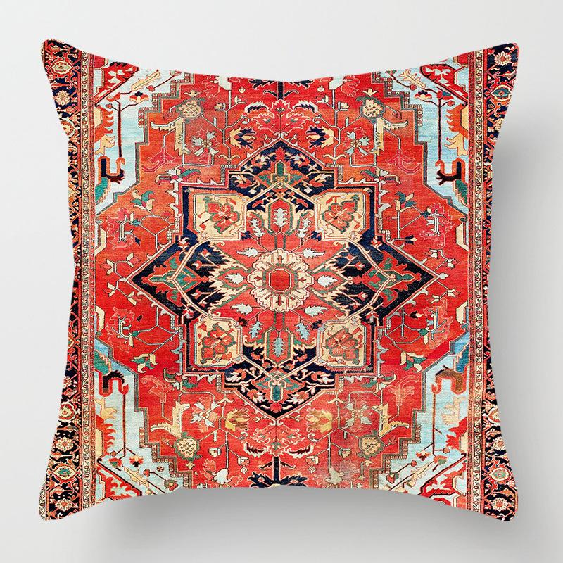 Throw Pillow Persian Turkish Lumbar Pillow Cushion Car Pillow Cover Sofa Cushion Home Decoration