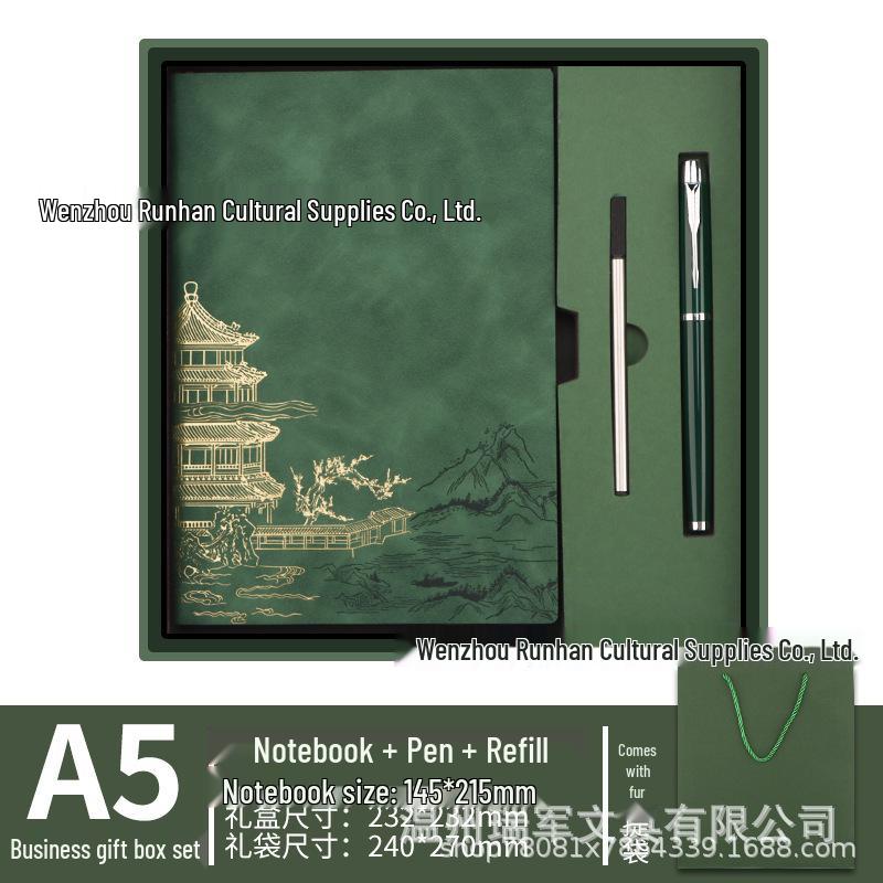 Chinese Style A5 Notebook: Cultural Creative Gift with High Aesthetic Appeal