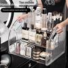Transparent Acrylic Cosmetic Organizer Multi-Tier Desk Stand Household Storage for Makeup Skincare Lipsticks Brushes