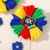 2pcs/set Rainbow Flower Tassel Hair Clips for Girls Back To School Barrettes Hairpins Cute Headwear Hair Accessories s
