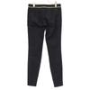 GUCCI Black 411636 Waist Design Pants Bottoms 36 blackUsed