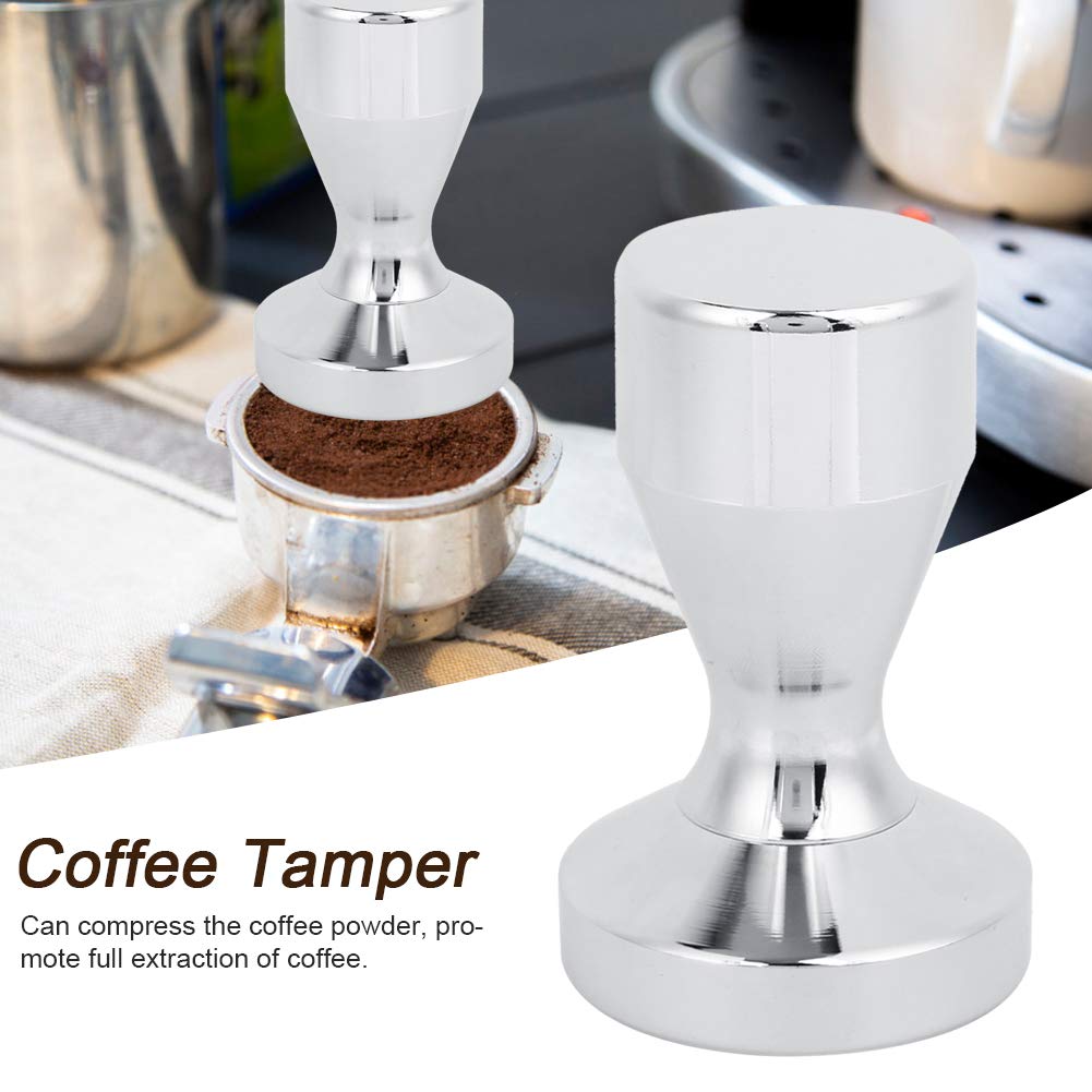 Espresso Coffee Tamper, Espresso Tamper Protable Calibrated Professional for Professional Baristas with 51mm Portafilter (51mm Powder Press)