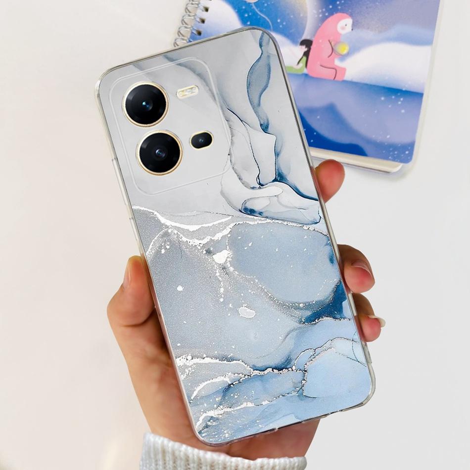 Für Vivo V25 5G Hülle Vivo V25e 4G VivoV25 V 25 25E V2202 V2201 Mode Cooles Muster Weiche Silikon TPU Handyhüllen