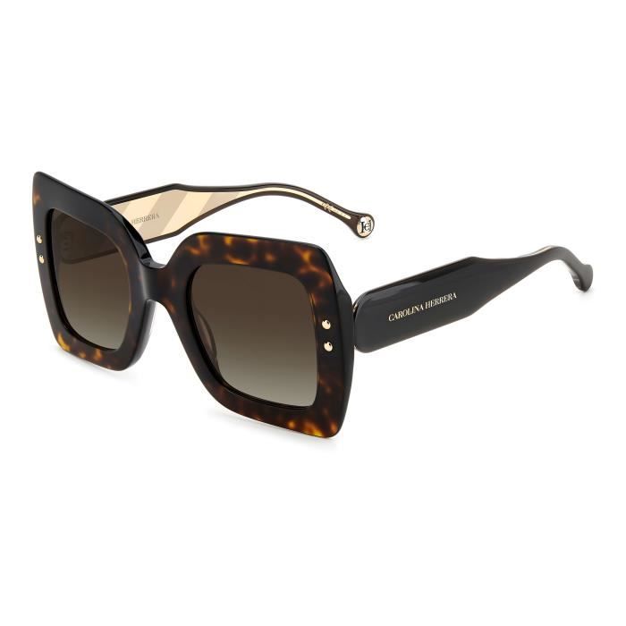 Lunettes de soleil - Carolina Herrera - HER 0082/S 086 - Carré - Classique - Plastique