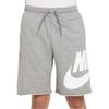 Nike Pantaloncini Casual Stringati Stampati con Logo in Pizzo Pantaloncini per Bambini Grigio Chiaro 939610-091
