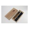 [Hasegawa] Kyoto Folding Fan, Kasumi (Mist) Pattern, Navy, Men's 60-Rib Fan, Includes Ayu (Sweetfish
