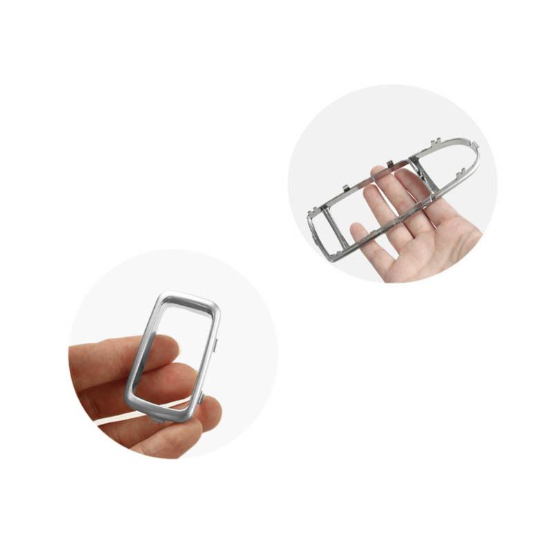 For Mercedes Benz C E S-Class GLC w205 w253  w213 W222 S400 lift switch panel electroplating strip window adjustment panel silve