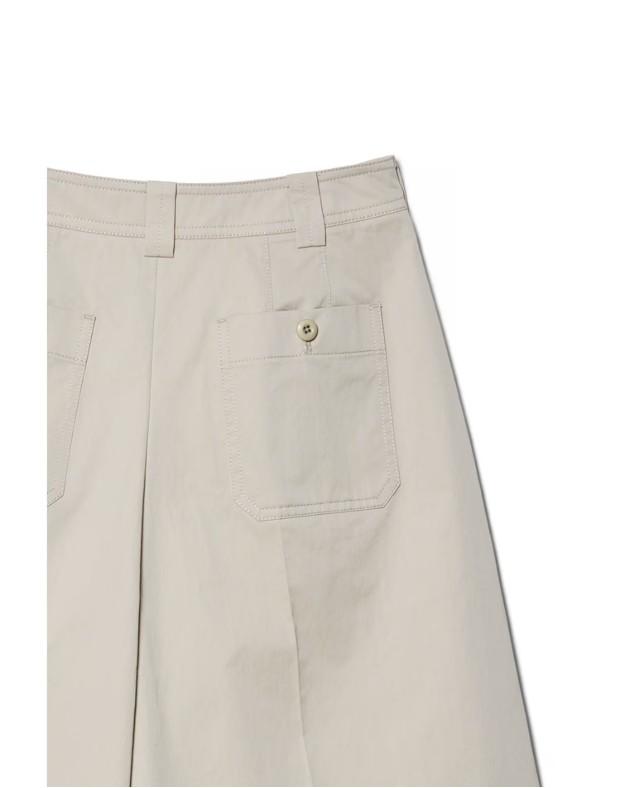 Hejiseu [His] Beige Fatigue Shorts