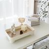 Wooden Desktop Storage Tray Perfume Aromatherapy Dressing Table Cosmetics Storage Box Multi-Function Porch Clutter Key Storage