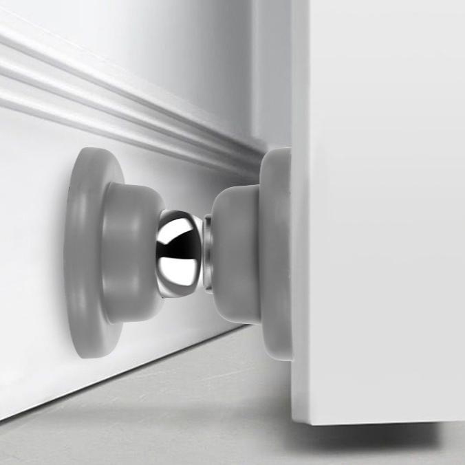 Door Touch Silicone Anti-collision Silicone Suck Hotel Household Strong Magnetic Strong Mute Stall Door Stopper