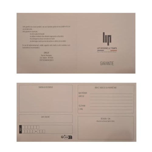 Authorized LIP Watch Women's Watch 671620 Churchill C18 Silver Brown Leather