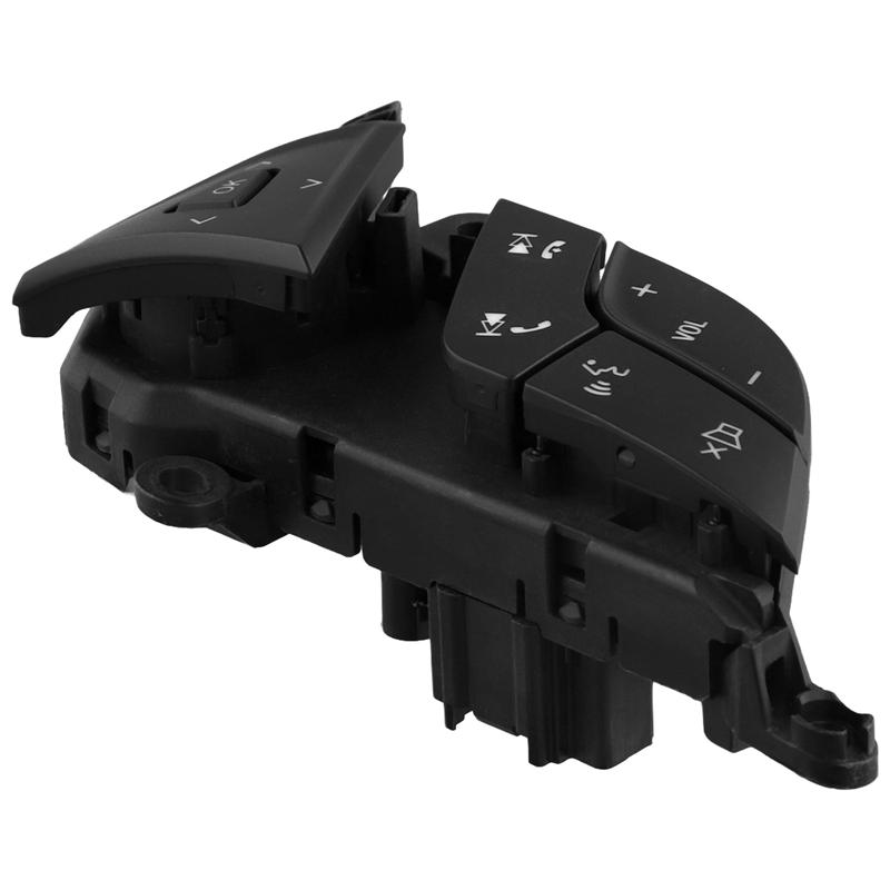 Car Steering Wheel Volume Adjustment Switch Assembly Multifunction Switch DG9T-9E740DBW For Ford Fusion 2013-2018 ,B Black B