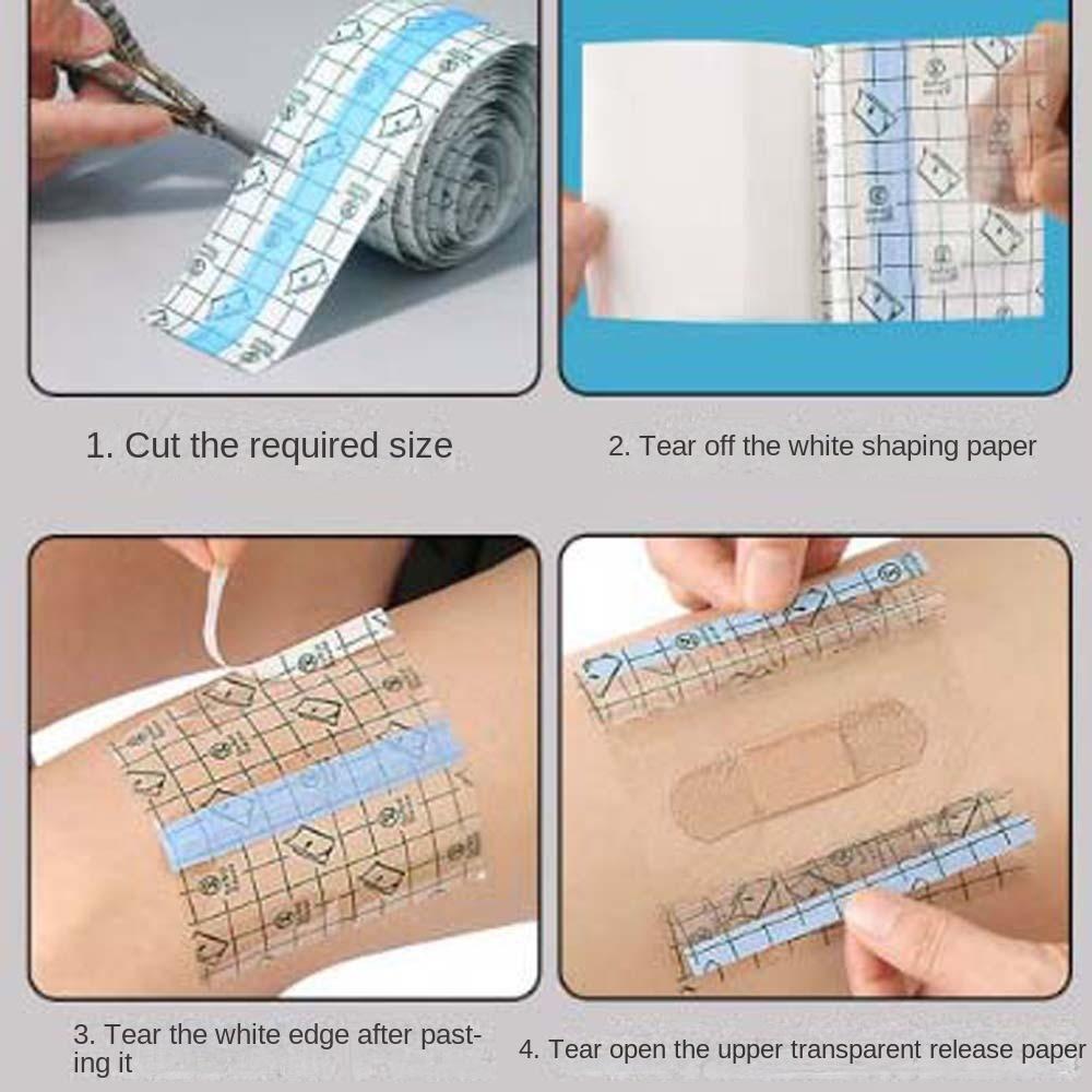 Tattoo Healing Repair Nail Art Shield Dressing Tape Waterproof Tattoo Film  Home