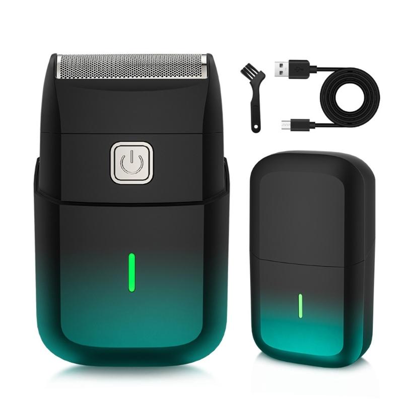 Travel Friendly Cordless Shaver Single  Blade System Bald Head  Rechargeable Electric Shaver  For Daily Shaving