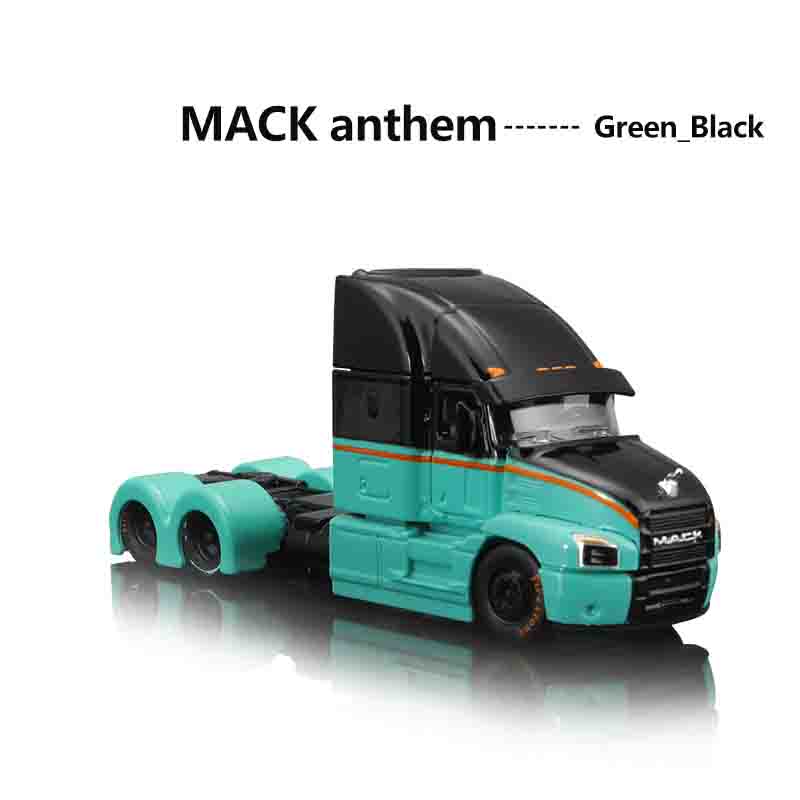 Maisto 1:64 Mercedes-Benz MACK Anthem International Trailer Model Simulation Car Model Alloy Car Toy Male Collection Gift