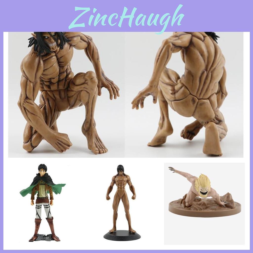 Attack On Titan Figure Levi Eren In Stance Positions 25cm Pvc Material