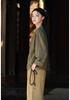 Chinese Zen Artistic Retro Cotton Linen Long Sleeve Shirt - 2025 Spring Autumn Collection: Versatile Loose Slimming Women's Wear