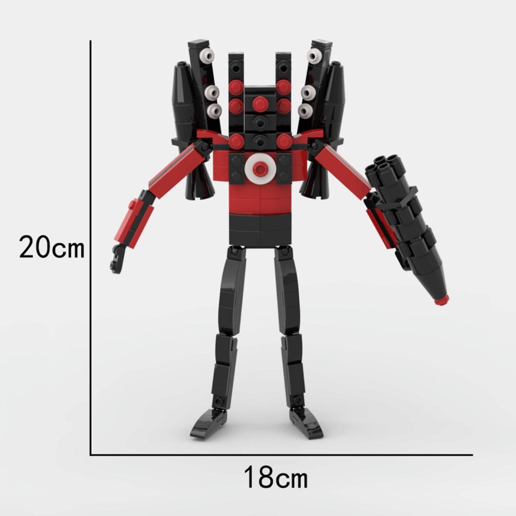 Titans Audio Man Vs Camera Wars Building Block Toys